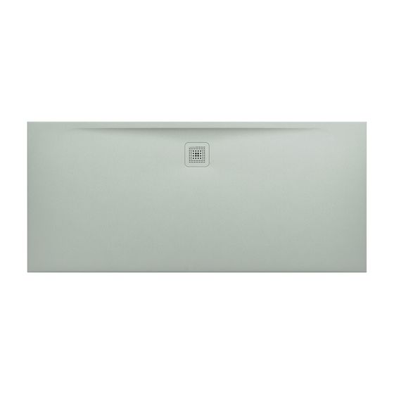 Laufen Duschwanne Laufen Pro 800x1800x33mm, Hellgrau, aus Marbond, Ablauf lange Seite