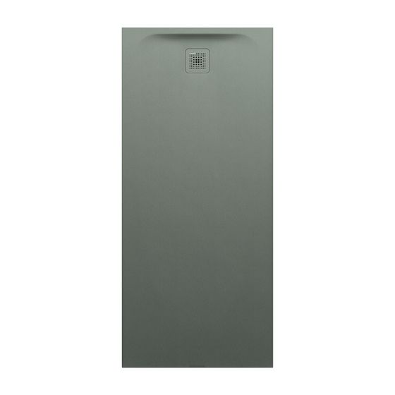 Laufen Duschwanne Laufen Pro 800x1800x33mm, Betongrau, aus Marbond, Ablauf lange Seite