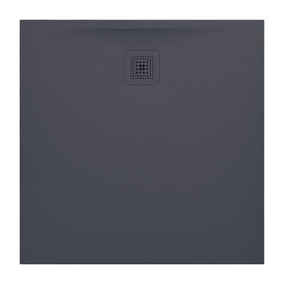 Laufen Duschwanne Laufen Pro 900x900x30mm, Anthrazit, aus Marbond, Ablauf seitlich