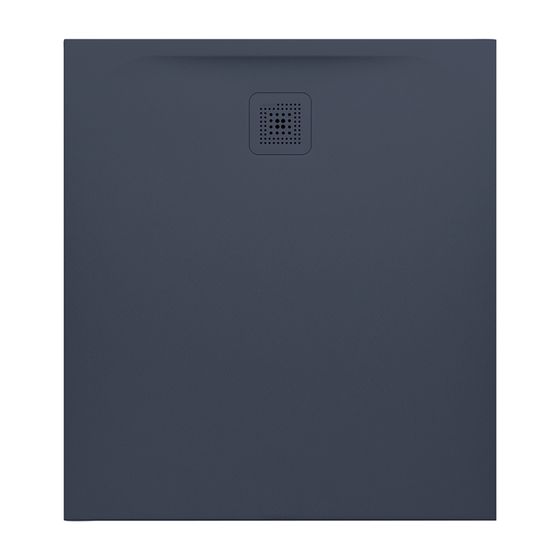 Laufen Duschwanne Laufen Pro 900x1000x33mm, Anthrazit, aus Marbond, Ablauf kurze Seite