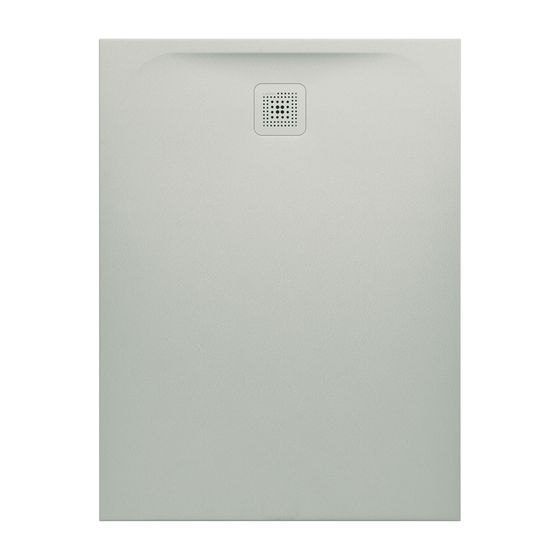 Laufen Duschwanne Laufen Pro 900x1200x33mm, Hellgrau, aus Marbond, Ablauf kurze Seite