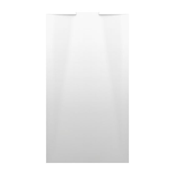 Laufen Duschwanne NIA 1000x1800x38mm, Weiß, aus Marbond, mit Wandablauf
