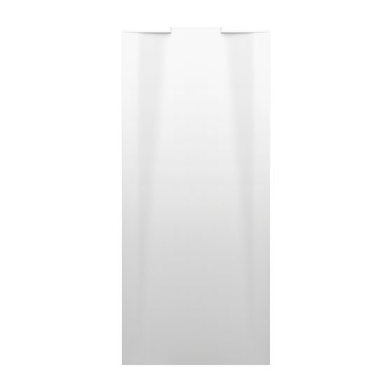 Laufen Duschwanne NIA 800x1800x38mm, Weiß, aus Marbond, mit Wandablauf