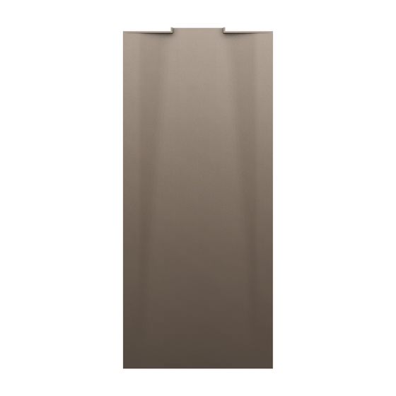 Laufen Duschwanne NIA 800x1800x38mm, Caffè, aus Marbond, mit Wandablauf