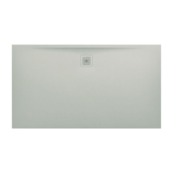 Laufen Duschwanne Laufen Pro 900x1600x33mm, Hellgrau, aus Marbond, Ablauf lange Seite
