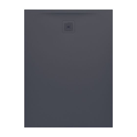 Laufen Duschwanne Laufen Pro 1000x1200x33mm, Anthrazit, aus Marbond, Ablauf kurze Seite