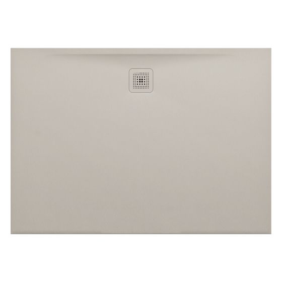Laufen Duschwanne Pro 1000x1400x30mm, Ablauf lange Seite, Marbond, Beige matt