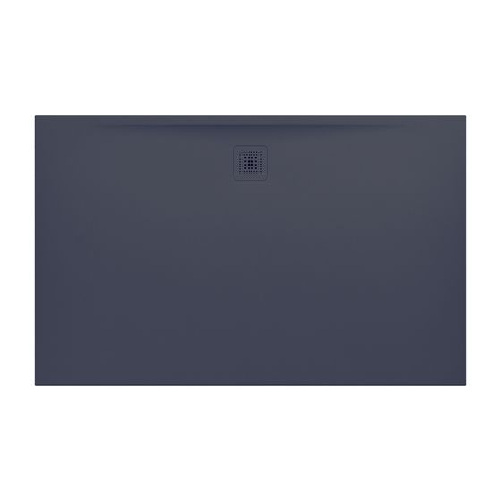 Laufen Duschwanne Laufen Pro 1000x1600x33mm, Anthrazit, aus Marbond, Ablauf lange Seite