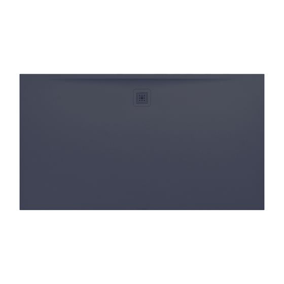 Laufen Duschwanne Laufen Pro 1000x1800x34mm, Anthrazit, aus Marbond, Ablauf lange Seite