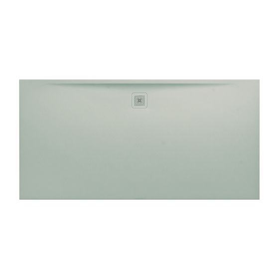 Laufen Duschwanne Laufen Pro 1000x2000x36mm, Hellgrau, aus Marbond, Ablauf lange Seite