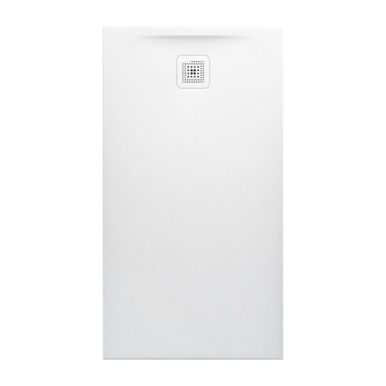 Laufen Duschwanne Laufen Pro 700x1300x38mm, Hellgrau, aus Marbond, Ablauf kurze Seite
