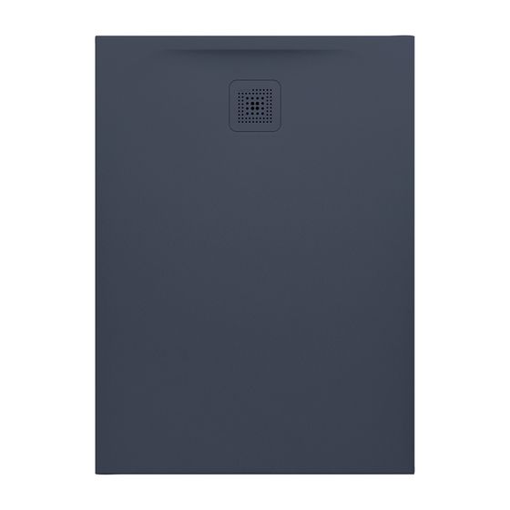 Laufen Duschwanne Laufen Pro 800x1100x33mm, Anthrazit, aus Marbond, Ablauf kurze Seite