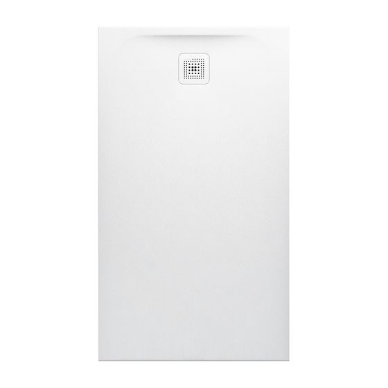 Laufen Duschwanne Laufen Pro 800x1400x42mm, Weiß, aus Marbond, Ablauf kurze Seite