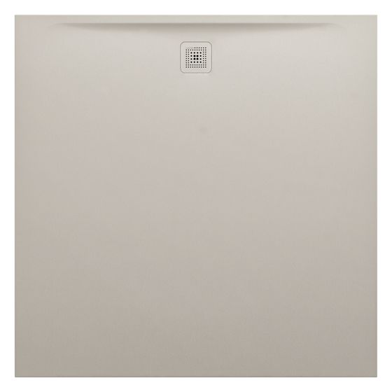 Laufen Duschwanne Pro 1500x1500x40mm, Ablauf seitlich, Marbond, Beige matt