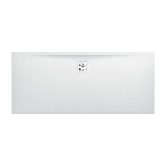 Laufen Duschwanne Laufen Pro 700x1600x32mm, Weiß, aus Marbond, Ablauf lange Seite