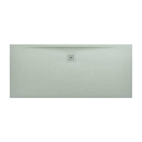 Laufen Duschwanne Laufen Pro 700x1600x32mm, Hellgrau, aus Marbond, Ablauf lange Seite