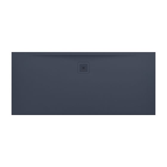 Laufen Duschwanne Laufen Pro 700x1600x32mm, Anthrazit, aus Marbond, Ablauf lange Seite