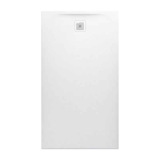 Laufen Duschwanne Laufen Pro 900x1600x42mm, Weiß, aus Marbond, Ablauf kurze Seite