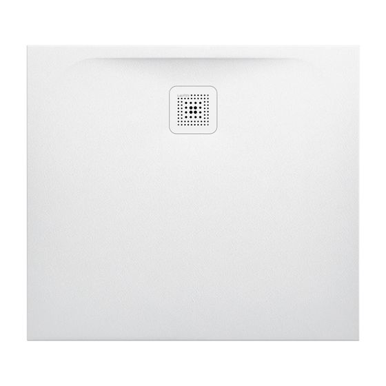 Laufen Duschwanne Laufen Pro 800x900x30mm, Weiß, aus Marbond, Ablauf lange Seite
