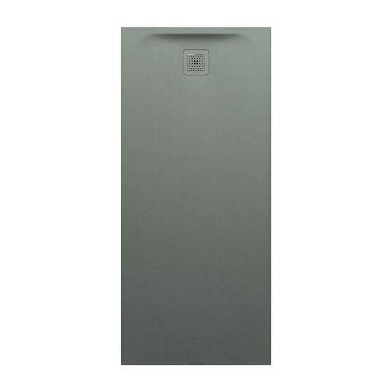 Laufen Duschwanne Laufen Pro 750x1700x46mm, Betongrau, aus Marbond, Ablauf kurze Seite