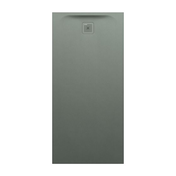 Laufen Duschwanne Laufen Pro 800x1700x46mm, Betongrau, aus Marbond, Ablauf kurze Seite