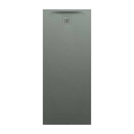 Laufen Duschwanne Laufen Pro 750x1800x46mm, Betongrau, aus Marbond, Ablauf kurze Seite