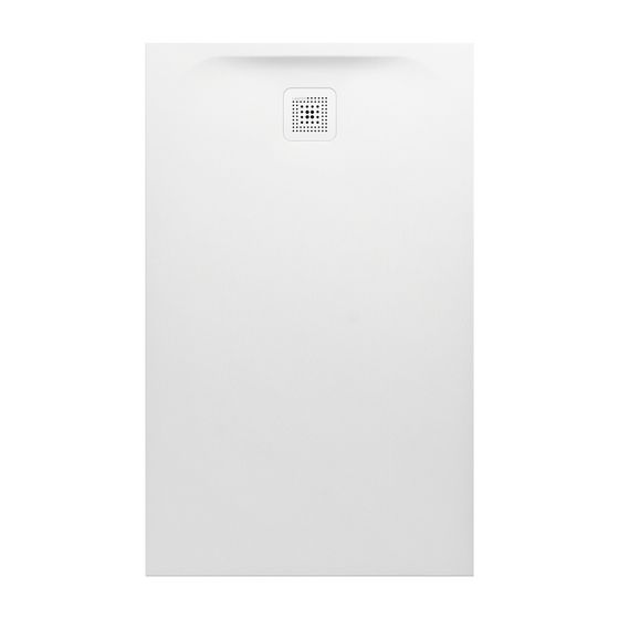 Laufen Duschwanne Laufen Pro 800x1300x42mm, Weiß, aus Marbond, Ablauf kurze Seite