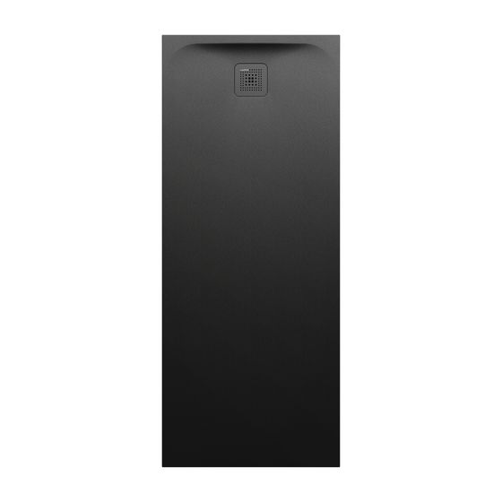 Laufen Duschwanne Laufen Pro 700x1700x46mm, Schwarz, aus Marbond, Ablauf kurze Seite