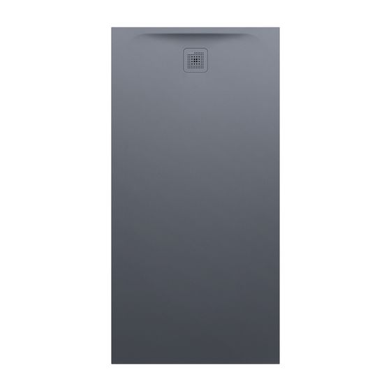 Laufen Duschwanne Laufen Pro 900x1800x46mm, Anthrazit, aus Marbond, Ablauf kurze Seite
