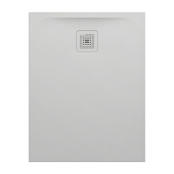 Laufen Duschwanne Laufen Pro 700x900x33mm, Hellgrau, aus Marbond, Ablauf kurze Seite