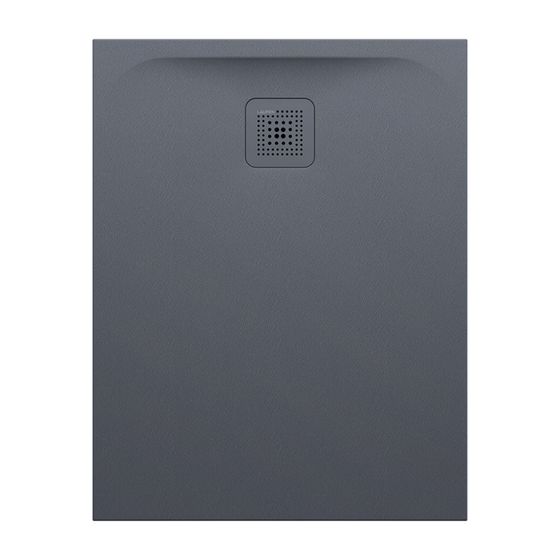 Laufen Duschwanne Laufen Pro 700x900x33mm, Anthrazit, aus Marbond, Ablauf kurze Seite