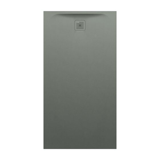 Laufen Duschwanne Laufen Pro 900x1700x46mm, Betongrau, aus Marbond, Ablauf kurze Seite