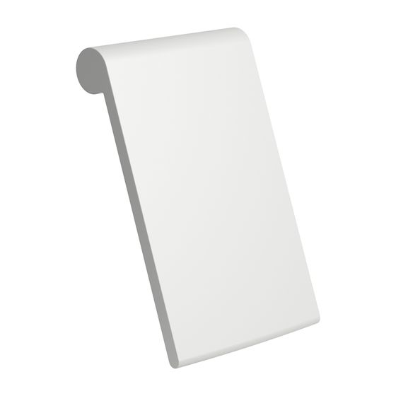 Laufen Rückenlehne 625x400x90mm, für Badewanne Sonar und VAL