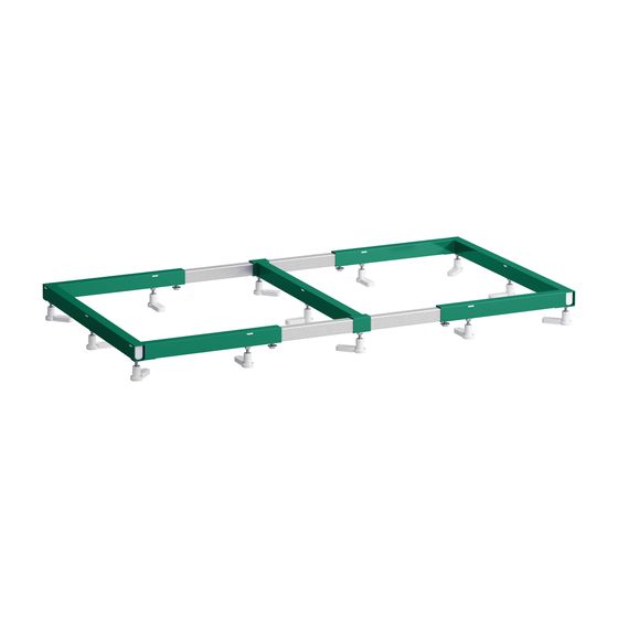 Laufen Installationsrahmen für Marbond Duschwannen, passend zu Laufen Solutions 900x900x38mm, oder Laufen Pro 900x900x30mm