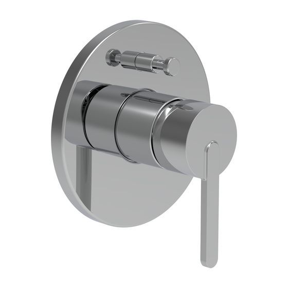Laufen Einhebel-Wannenmischer Unterputz LUA, zu Simibox Standard/Simibox Light 2, Mischwasserabgänge, Chrom
