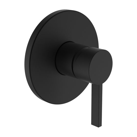 Laufen Einhebel-Brausemischer Unterputz Kartell für Simibox Standard/Light, PVD Titanschwarz Matt