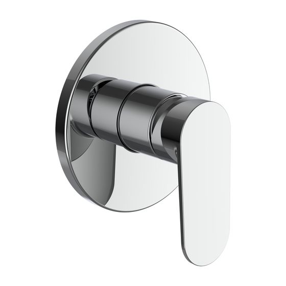 Laufen Einhebel-Brausemischer Unterputz Neja für Simibox Standard/Light, Chrom