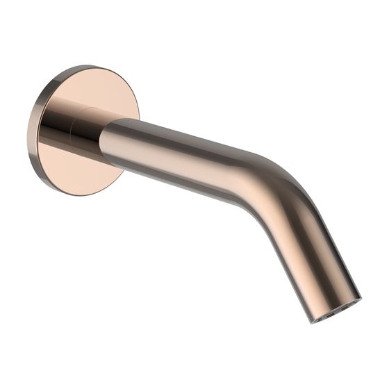 Laufen Wanneneinlauf Kartell Festauslauf Ausladung 175mm, PVD Roségold