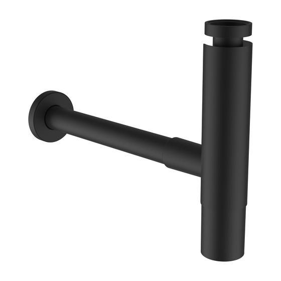 Laufen Design Siphon, PVD Titanschwarz Matt