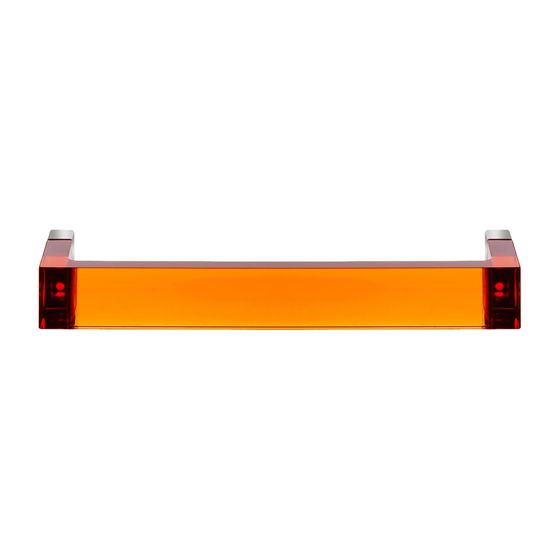 Laufen Handtuchhalter Kartell 300x75x40mm, Mandarine