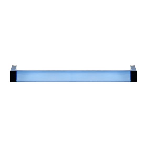 Laufen Handtuchhalter Kartell 450x75x40mm, Blau