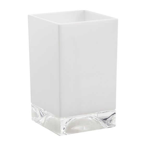 Laufen Becher BOXY Kartell 70x70x120mm, Weiß