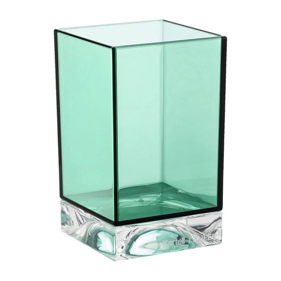 Laufen Becher BOXY Kartell 70x70x120mm, Smaragdgrün