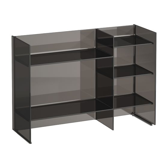 Laufen Regal Kartell 750x260x530mm, Rauchgrau