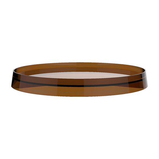 Laufen Disc Kartell zu Einhand-Standsäulen Bademischer, Bernstein, 275mm, Durchmesser