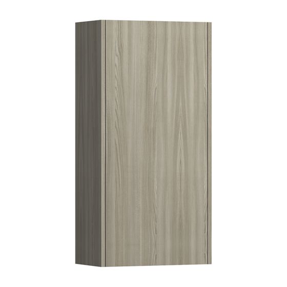Laufen Halbhochschrank BASE für Pro S Set 185x350x700mm, Ulme hell, 1 Tür Scharnier links 2 Ablagen mit Push/Pull Funktion