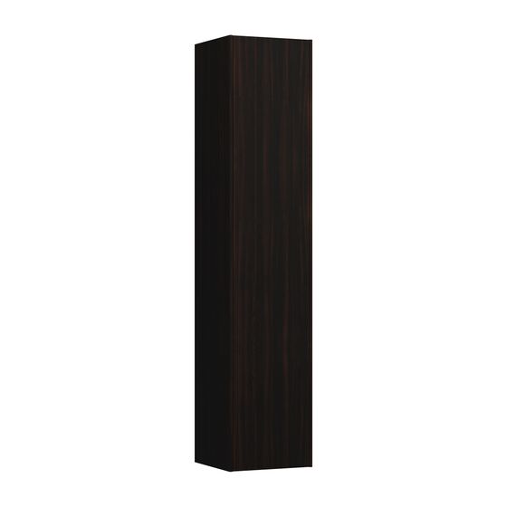 Laufen Hochschrank BASE für Pro S Set 336x350x1650mm, Ulme dunkel, 1 Tür Scharnier links 5 Ablagen mit Push/Pull Funktion