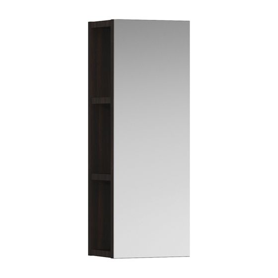 Laufen Offenes Spiegelelement BASE 185x250x700mm, Ulme dunkel, 2 Ablagen, fixiert
