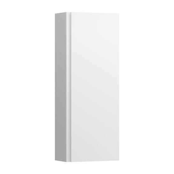 Laufen Halbhochschrank LANI 184x353x900mm, Multicolor, 1 Tür Scharnier rechts 2 Glasablagen, Griffleiste integriert Soft-Close
