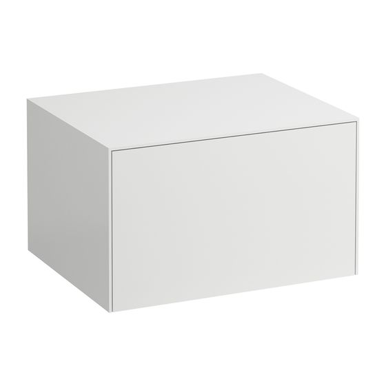 Laufen Sideboard Sonar 580x340x450mm, Kupfer Nero Marquina, ohne Ausschnitt, 1 Schublade mit Push/Pull Funktion